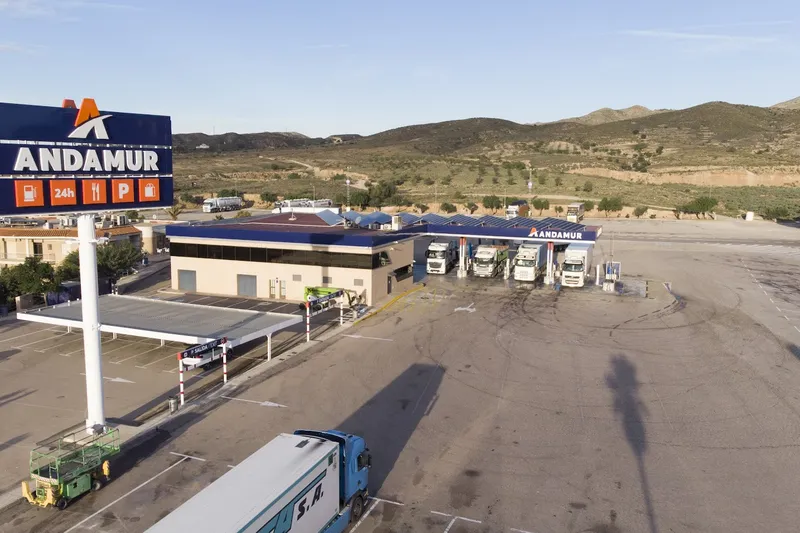 Área de Servicio Andamur El Límite en Huércal-Overa