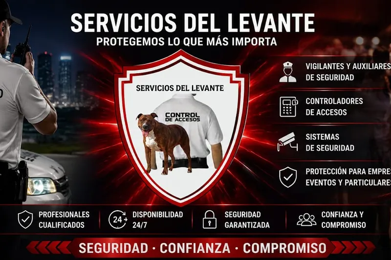 Control de Accesos Seguridad Servicios Del Levante en Pulpí