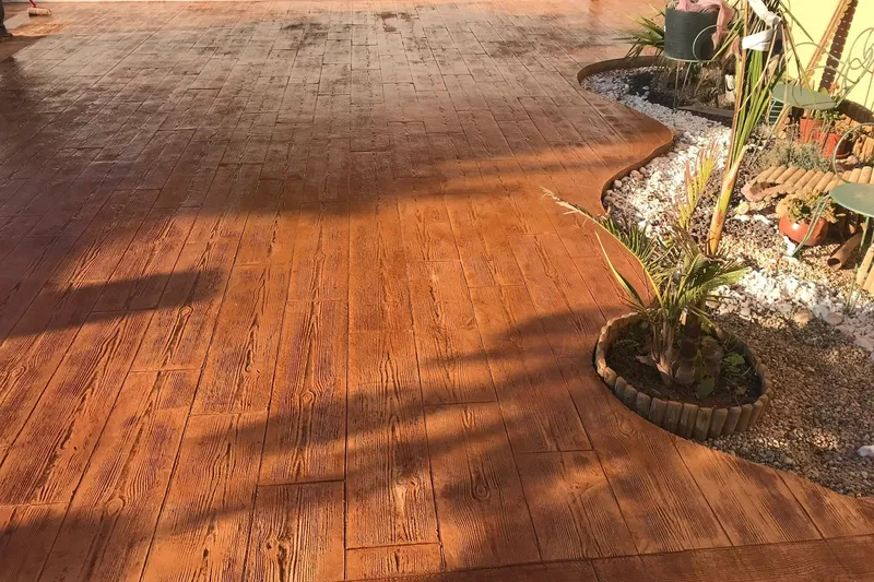 Hormigón impreso Paviluxuri en Huércal-Overa