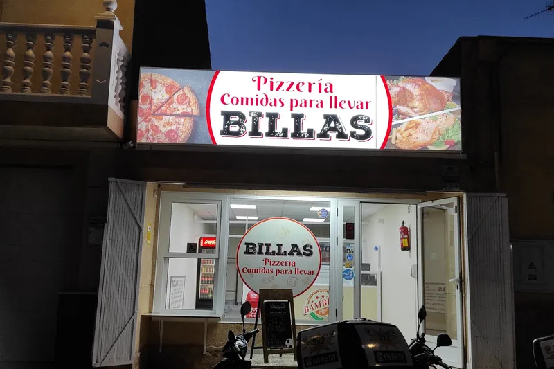 Pizzería billas en Pulpí