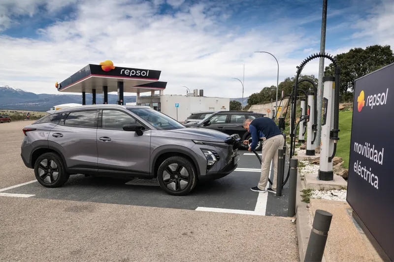 Punto de recarga eléctrica Repsol en Huércal-Overa
